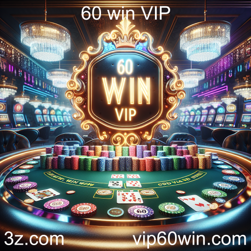 Pôquer: Estratégia e Habilidade no 60 Win VIP